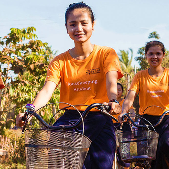 Donate for bicycles for Sala Baï School students.